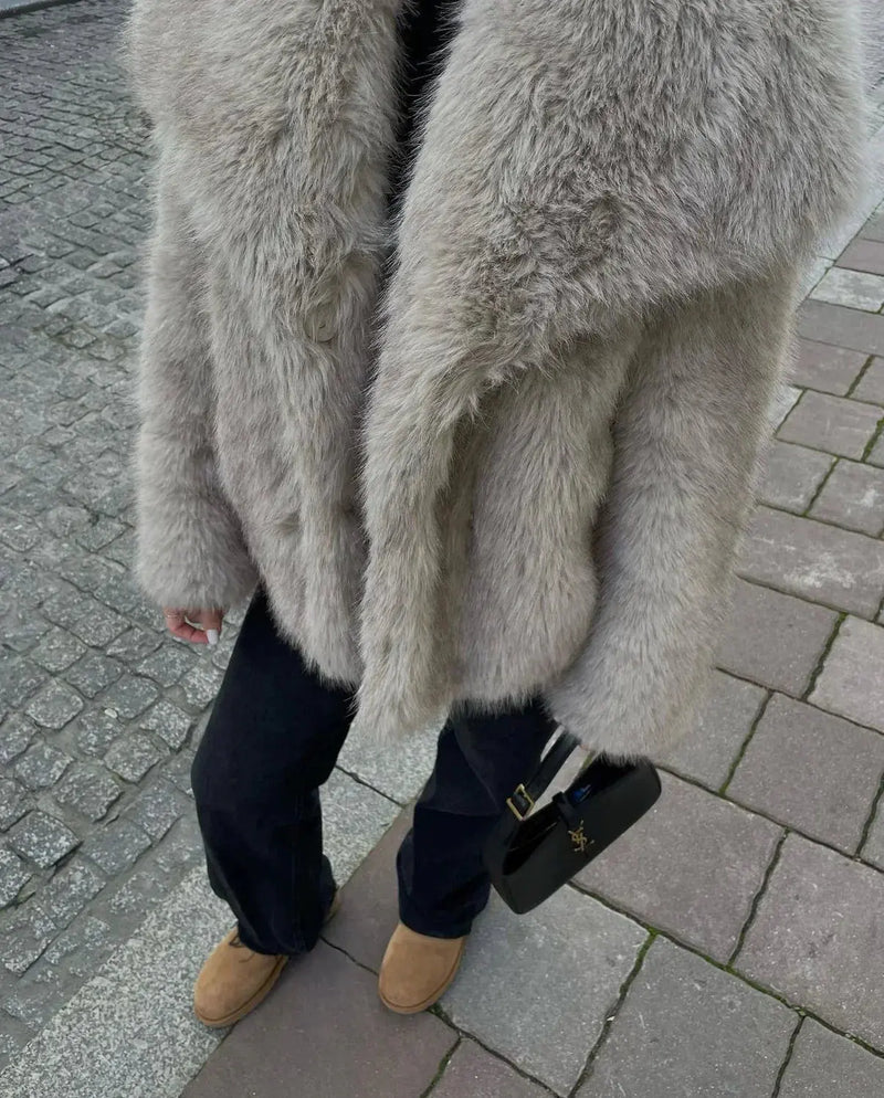 Faux Fur Coat