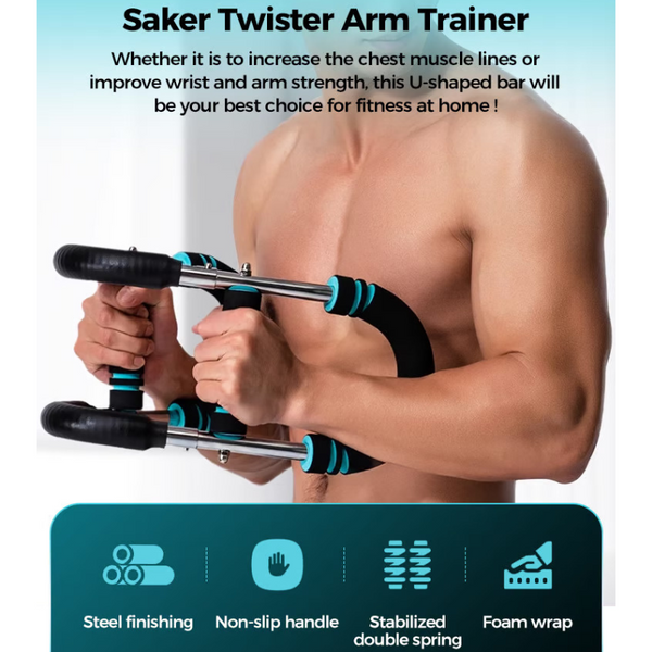 Multifunctional Adjustable U-Arm Chest Expander