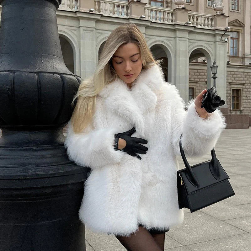 Faux Fur Coat