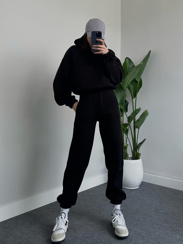 Sky Three Thread Raised Tracksuit Set